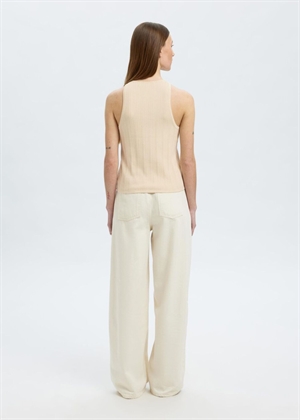 Trixie sl knit top Birch Selected Femme